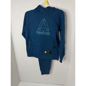 Reebok Toddler 3T Navy Blue Hoodie Jogger Set Activewear Outfit